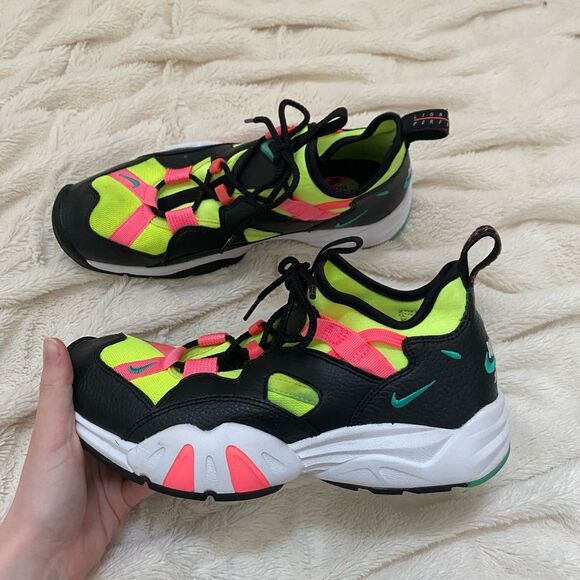 Nike Air Scream Lwp cross training sneakers Black Menta Pink - Picture 1 of 7